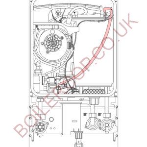 87161067390 - WORCESTER - Greenstar RI - Greenstar 15 RI HE - Ignition Lead